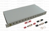 19" patchpanel with 12xST adaptor (mounted)