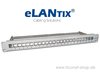 eLANTIX 19" Patchpanel unloaded RAL7035 (1HE)
