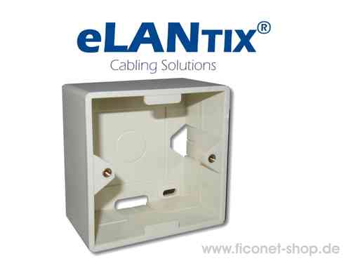 eLANTIX back box RAL1013