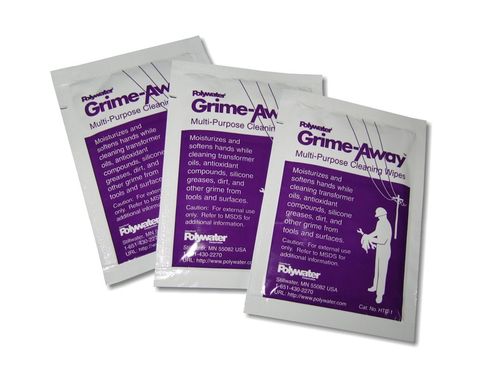 Grime-Away™ premoistened wipe