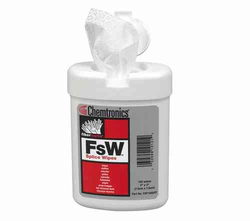 FsW - Fusion Splice Wipes in dispenser