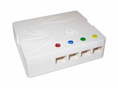 FTTH Wall-mounted Optical Distribution Box for 8 fibres