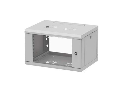 Wall-mounted cabinet one-section 6U 450mm depth
